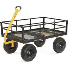 Utility Wagons GORILLA CARTS GOR1400-COM Steel Utility Cart