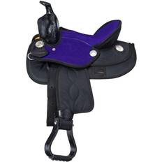 Purple Horse Saddles Tough-1 Synthetic Barrel Saddle