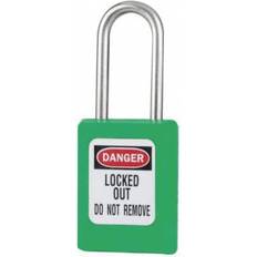 Master Lock out Padlock 3/16 In. Keyed Different Green