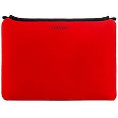 Vangoddy Water Resistant Smart Sleeve, Red, Neoprene (NBKLEA883) Quill Red