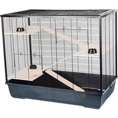 Little Friends Rat Hamster Pet Animal Cage Home 3 Tiers Plaza XL