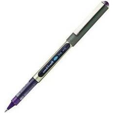 Uni ball fine blå "Liquid ink ballpoint pen Uni-Ball Rollerball Eye Fine UB-157 Violet 12 enheder"