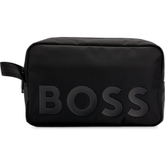 HUGO BOSS Kosmetiikkalaukut HUGO BOSS Logo washbag in structured recycled material