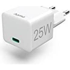 Usb pd usb Hama Snellader USB-C PD/Qualcomm Mini-oplader 25 W Wit