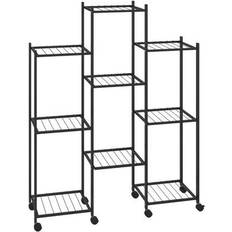 vidaXL Flower Stand with Wheels 104cm Planteopsats