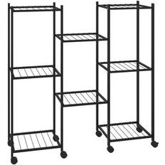 vidaXL Flower Stand with Wheels 84cm Planteopsats