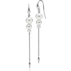 Izabel camille miss pearl Izabel Camille Earhook Earrings - Silver/Pearls