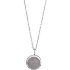 Månesten Halskæder Nordahl Andersen Sweet52 Necklace - Silver/Grey