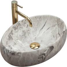 Countertop washbasin Rea Linda Stone