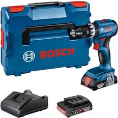 Hammer Drills Bosch GSB18V452AHKIT 18V 2x2Ah 45Nm BL Impact Driver L-BOXX Kit