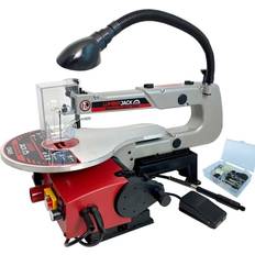 Best Scroll Saw Lumberjack 16" Variable Speed Scroll Saw With Led Light Flexi Shaft & Foot Pedal