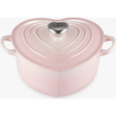 Le Creuset Cast Iron Heart Shaped with lid