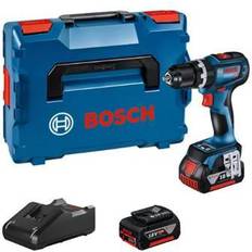 Drills & Screwdrivers Bosch GSB18V90C4AHKIT 18V 2x 4Ah 64Nm BL Impact Drill L-BOXX Kit