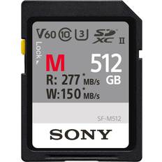 Sony sdxc Sony SF-M512 SDXC UHS-II Memory Card 512GB