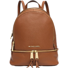 Michael Kors Rhea Medium Leather Backpack - Luggage