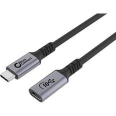 MicroConnect Premium USB 3.2 Gen 2x2 USB Type-C forlængerkabel 2m