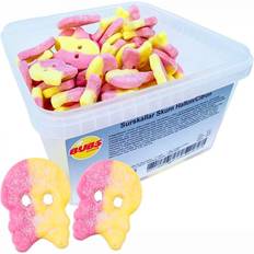 Marshmallows Godis Bubs Surskallar Skum Hallon/Citron 2600g