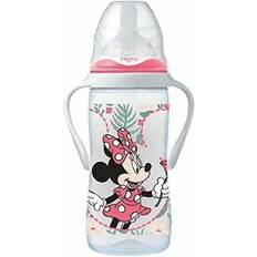 Oui Biberons Tigex TIG Biberon d'apprentissage Minnie Col large 3 vitesses 300 ml 6 mois