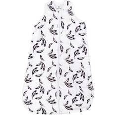 DOMIVA Bamboo muslin sleeping bag 0-6m 70cm Feather print