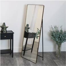 Free standing mirror Melody Maison Gold Free Standing Cheval Floor Mirror 60x155cm