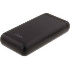 Powerbank 20.000mah Grixx Powerbank 20.000mah. Sort Powerbank