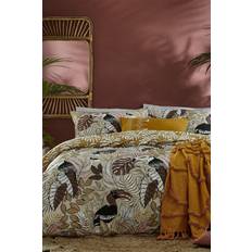 Furn Tocorico Toucan Exotic Duvet Cover Natural, Gold