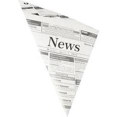 Papstar Tipzakjes Newsprint 250 g 230 x 325 mm 1000 stuks