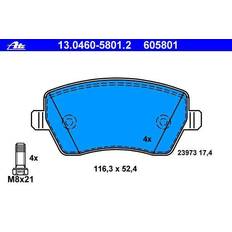 ATE ATE 13.0460-5801.2 bromsbeläggsats, skivbroms