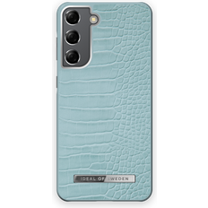 Ideal of sweden galaxy s21 iDeal of Sweden Mobilskal Galaxy S21 Soft Blue Croco