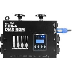 Éclairage et Équipement de Studio Eurolite variateur DMX 4 canaux