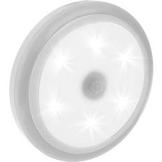 Liiketunnistimet Seinävalaisimet Northix Night lamp with Motion sensor White