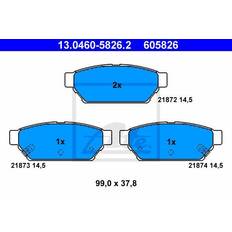 ATE ATE 13046058262 bromsbeläggsats skivbroms