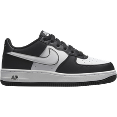 NIKE Air Force 1 LV8 2 GS - Black/Black/White