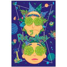 Grupo Erik Rick & Morty High in the Sky Poster 61x91.5cm