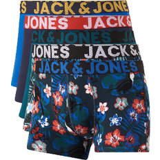 Jack & Jones JacBird Trunks 5-pack - Blue/Deep Teal