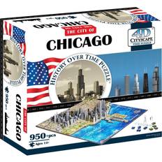 Puzzles 4D 4D Cityscape Chicago 950 Pieces