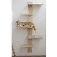 Kerbl Chat Animaux de compagnie Kerbl Arbre À Chat Timber Wall 150 cm Naturel Et Taupe