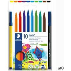 Plumas Textiles Staedtler Set De Rotuladores Noris 326 Multicolor 10 Unidades