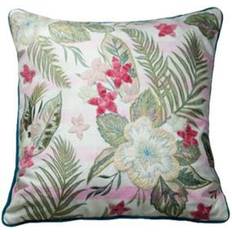 Rose Taies d'oreiller Housse de Coussin 60 x 1 x 40 cm Rose Vert Tropical Taie d'oreiller Vert, Rose (60x)