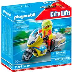 Rescue Motorcycle with Flashing Light 71205