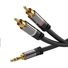 PremiumCord Jack 3.5 RCA Cinch cable,..