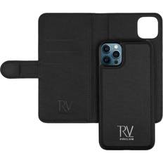 Mobiltilbehør Rvelon RV Magnetic Wallet Case iPhone 12/12 Pro Sort