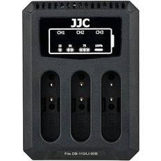 Olympus kamera JJC Canon DCH DB110 USB Dual BatteryCharger (voor Ricoh DB 110/ Olympus) Kamera Stromversorgung