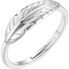 Philip Jones Feather Ring - Silver