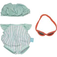 Manhattan Toy Dolls & Doll Houses Manhattan Toy Baby Stella Pool Party Baby Doll Clothing Set with Red Swim Goggles