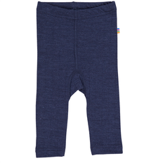 Wolle Hosen Joha Baby's Rib Leggings - Navy Blue (25519-185)