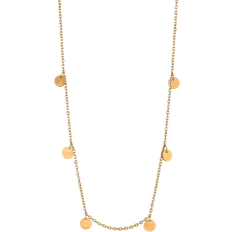 Nordahl Jewellery Halsband Nordahl Jewellery Disc Necklace - Gold