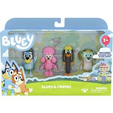 Toy Figures Moose Bluey & Friends 4 Pack