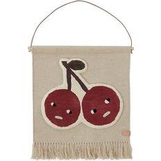 Beige Innredningsdetaljer OYOY Cherry On Top Wall Rug