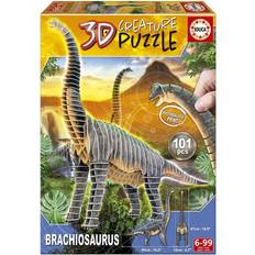 Animals 3D-Jigsaw Puzzles Educa Brachiosaurus 3D Creature Puzzle 101 Pieces